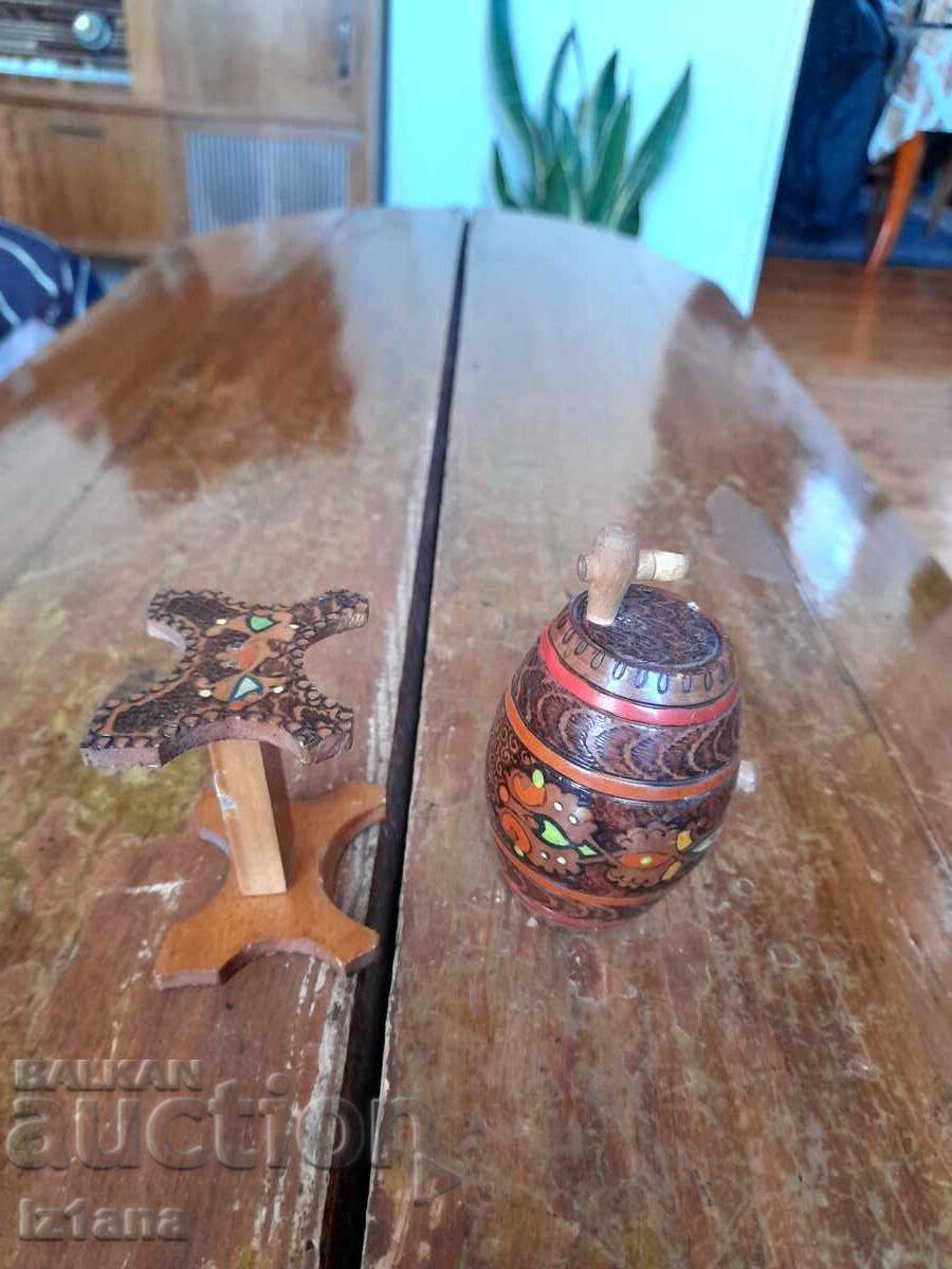 Old wooden souvenir barrel - 5 Old wooden souvenir barrel - 5