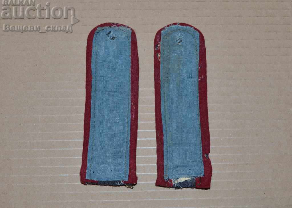 A pair of all-military shoulder straps for the BNA overcoat with price € 5.00 | 9.78 BGN