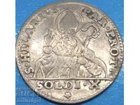 Parma 10 soldi 1793 Italy silver