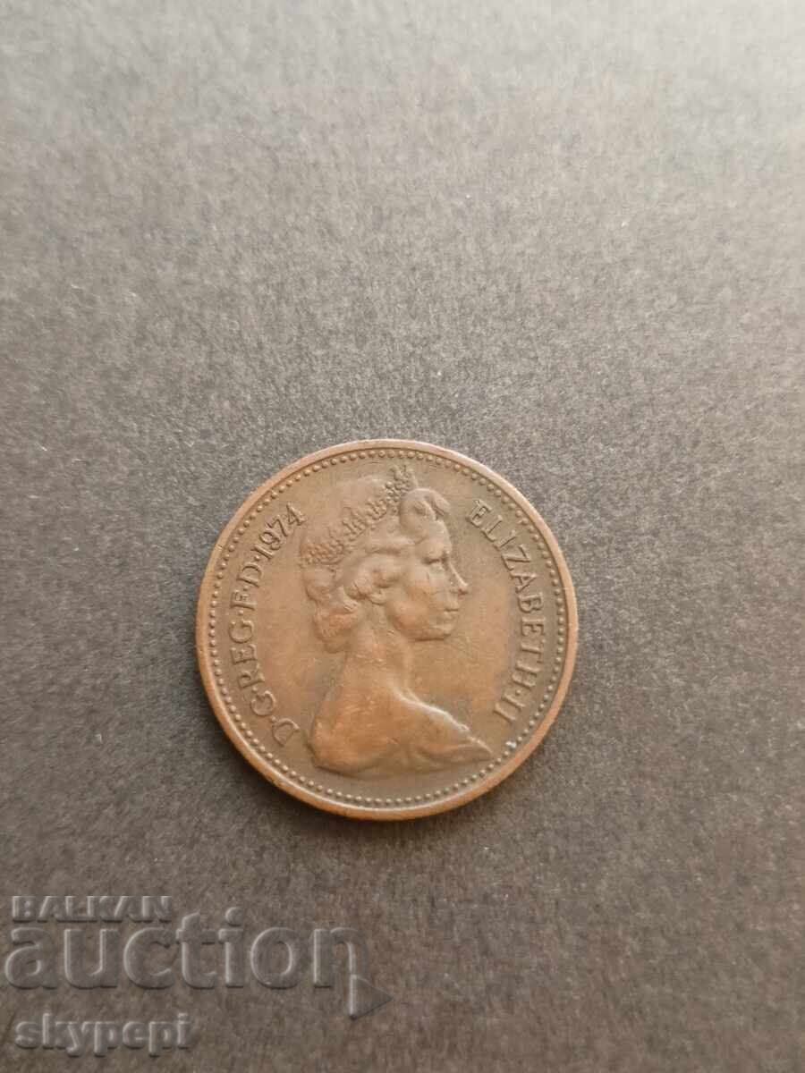 Penny 1974 Elizabeth II