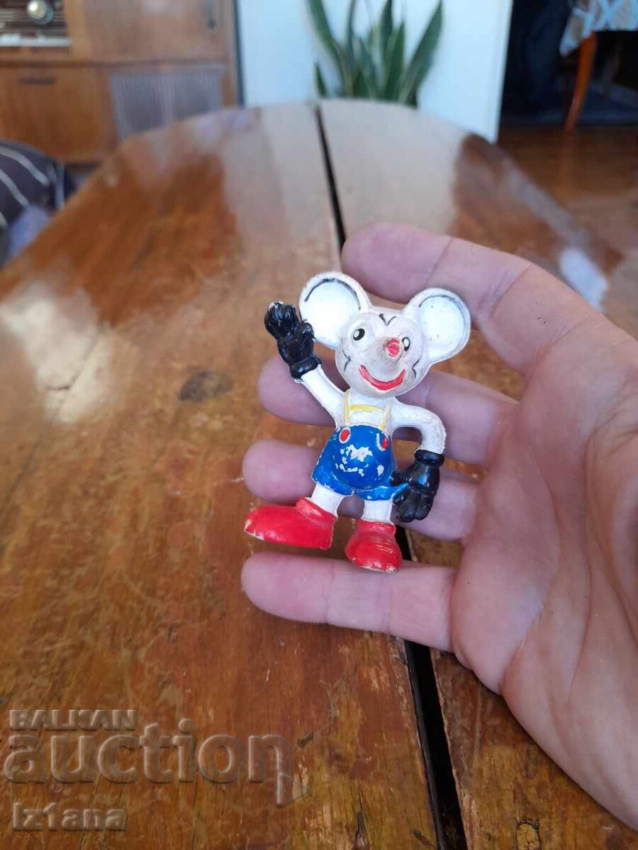 Old toy, Mickey Mouse figure with price 22.00 BGN | € 11.25 Old toy, Mickey Mouse figure with price 22.00 BGN | € 11.25