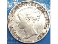 Marea Britanie 3 pence 1874 Maundy Young Victoria