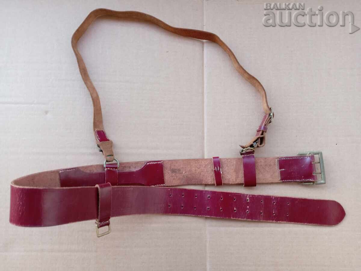 Παράδοση κόκκινη ζώνη αξιωματικού με προεξοχή Β' Παγκόσμιος Πόλεμος Παράδοση κόκκινη ζώνη αξιωματικού με προεξοχή Β' Παγκόσμιος Πόλεμος