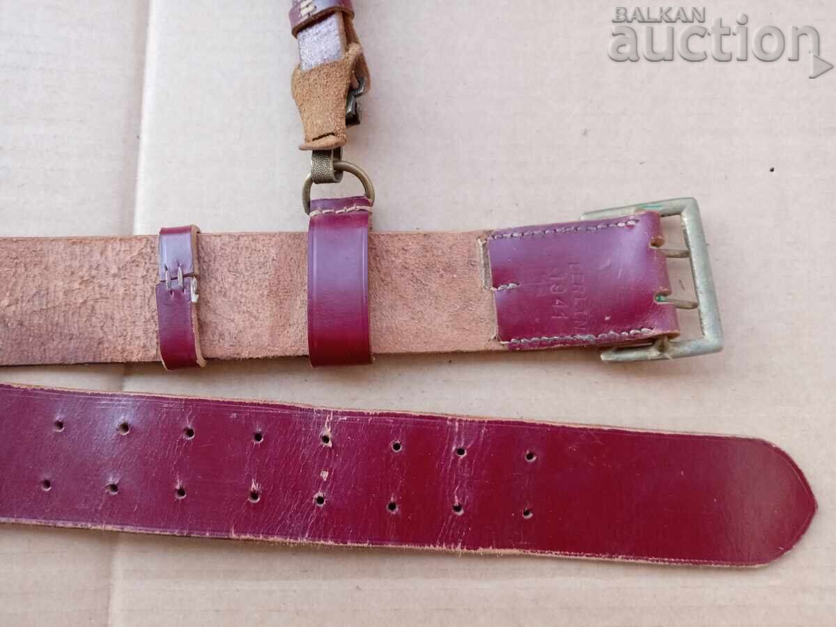 κόκκινη ζώνη αξιωματικού με προεξοχή Β' Παγκόσμιος Πόλεμος - 5 κόκκινη ζώνη αξιωματικού με προεξοχή Β' Παγκόσμιος Πόλεμος - 5