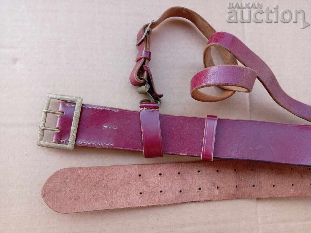 κόκκινη ζώνη αξιωματικού με προεξοχή Β' Παγκόσμιος Πόλεμος - 7 κόκκινη ζώνη αξιωματικού με προεξοχή Β' Παγκόσμιος Πόλεμος - 7