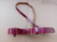 red officer's belt with protube WW2 WWII