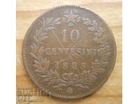 10 Centesimi 1893 - Italia