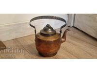 Antique, large, forged, copper kettle – 3.2l