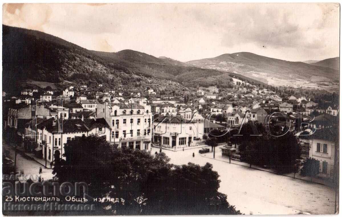 1932 OLD CARD KYUSTENDIL GENERAL VIEW PASKOV D308 1932 OLD CARD KYUSTENDIL GENERAL VIEW PASKOV D308