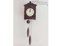 Beacon wall clock with cuckoo cuckoo 70s