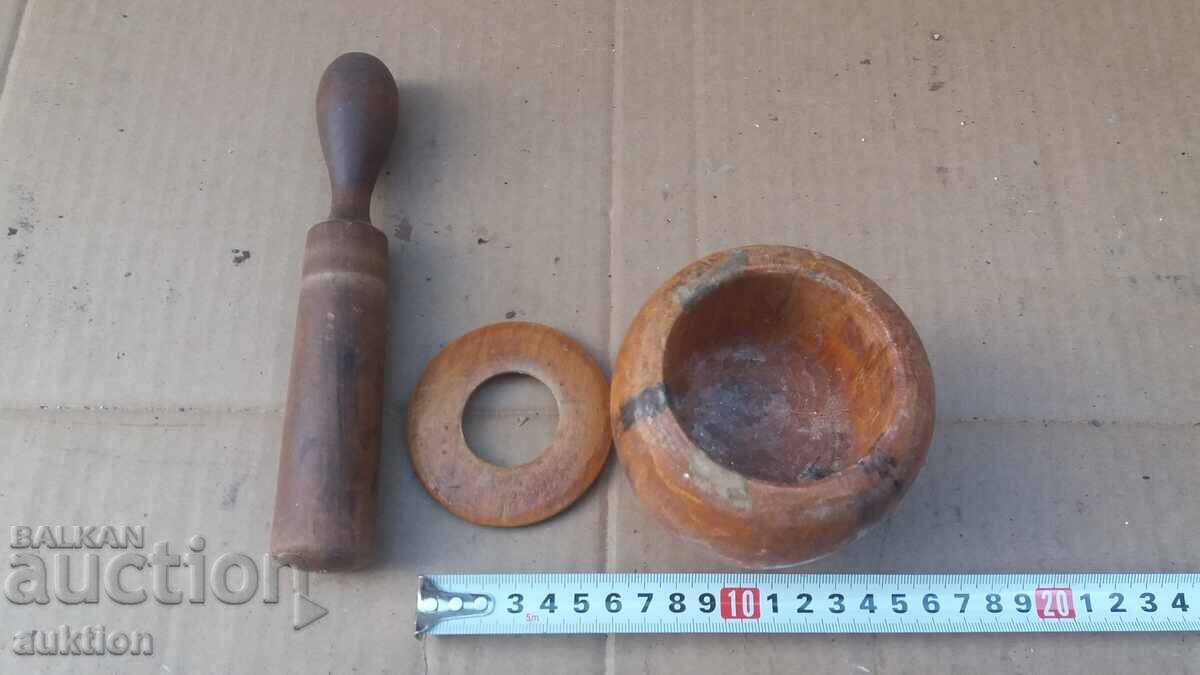 Аукцион МАСИВНО ДЪРВЕНО ХАВАНЧЕ ЗА ЧУКАНЕ НА БИЛКИ И ПОДПРАВКИ Аукцион МАСИВНО ДЪРВЕНО ХАВАНЧЕ ЗА ЧУКАНЕ НА БИЛКИ И ПОДПРАВКИ