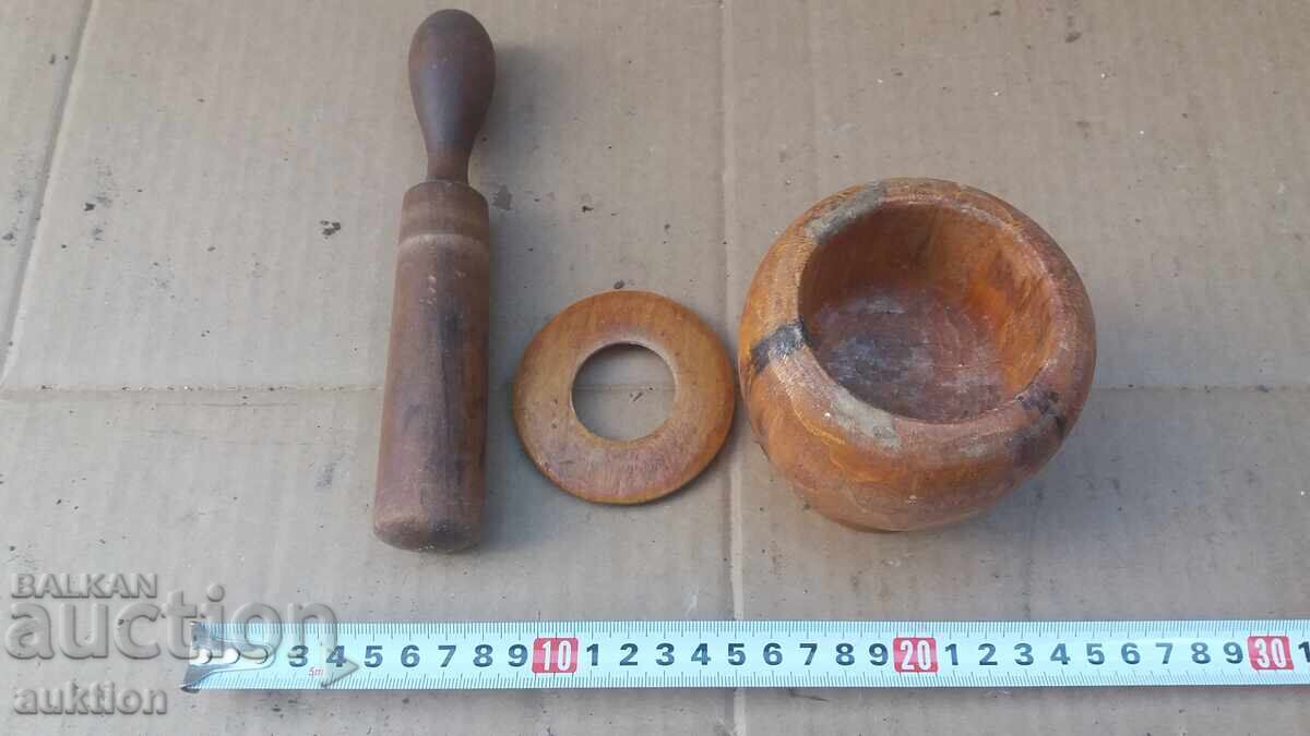 Доставка на МАСИВНО ДЪРВЕНО ХАВАНЧЕ ЗА ЧУКАНЕ НА БИЛКИ И ПОДПРАВКИ Доставка на МАСИВНО ДЪРВЕНО ХАВАНЧЕ ЗА ЧУКАНЕ НА БИЛКИ И ПОДПРАВКИ