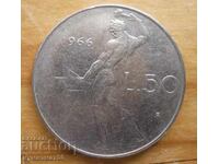 50 Lire 1966 - Italy