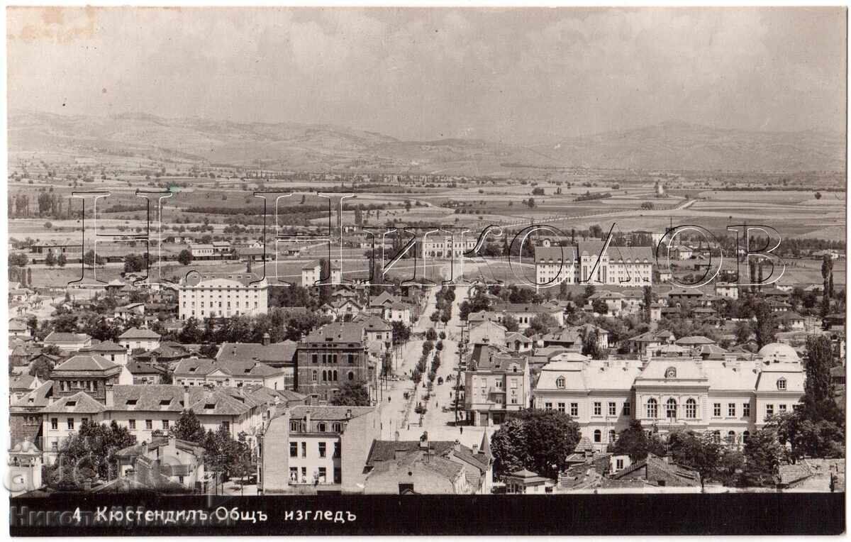 1933 OLD CARD KYUSTENDIL GENERAL VIEW PASKOV D313 1933 OLD CARD KYUSTENDIL GENERAL VIEW PASKOV D313