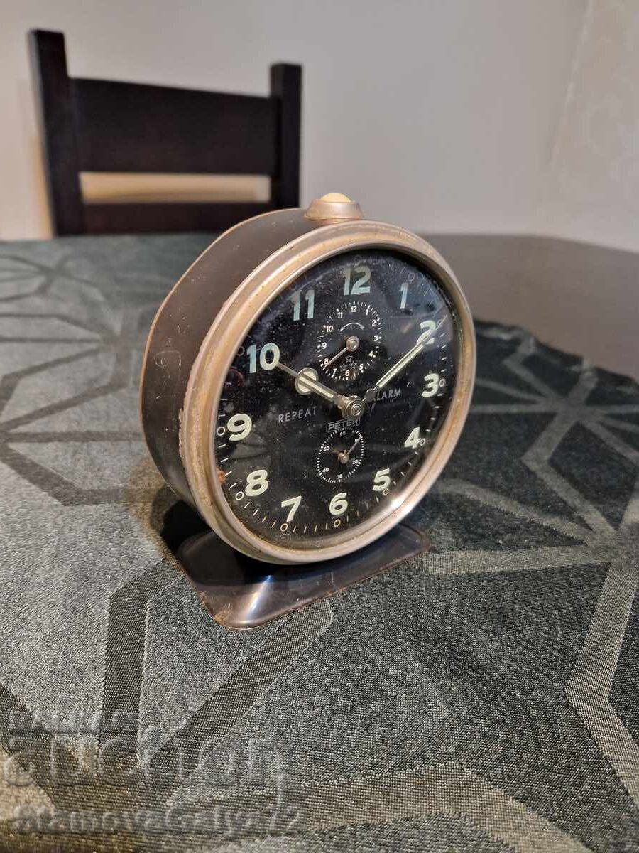 Delivery of Antique collectible German alarm clock Peter Delivery of Antique collectible German alarm clock Peter