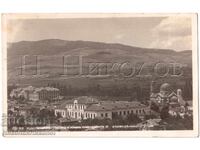 1940 OLD CARD KYUSTENDIL HIGH SCHOOL WOODEN SCHOOL D319