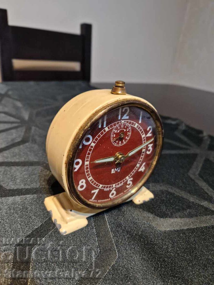 Delivery of Rare antique collectible French alarm clock SMI Delivery of Rare antique collectible French alarm clock SMI
