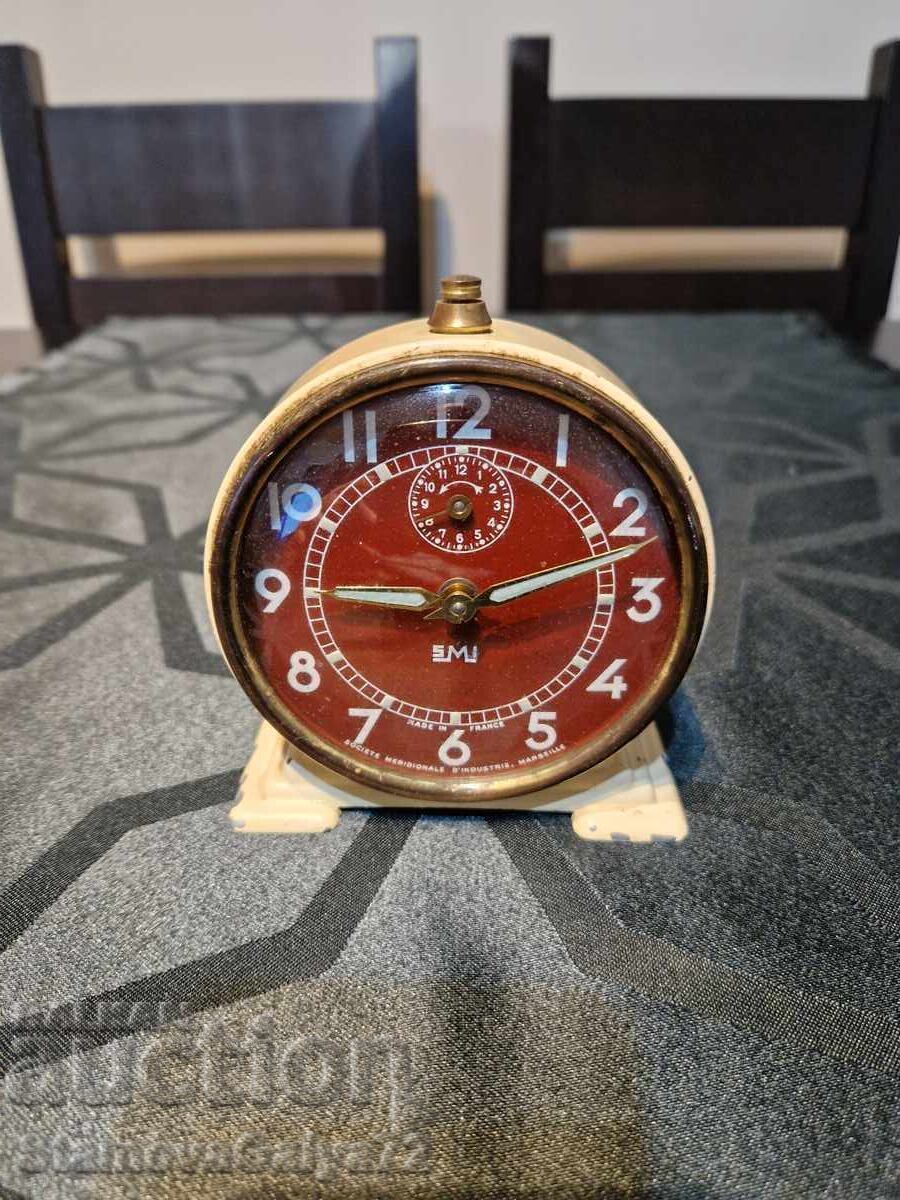 Ceas cu alarmă SMI, rar, antic, de colecție