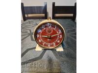 Rare antique collectible French alarm clock SMI