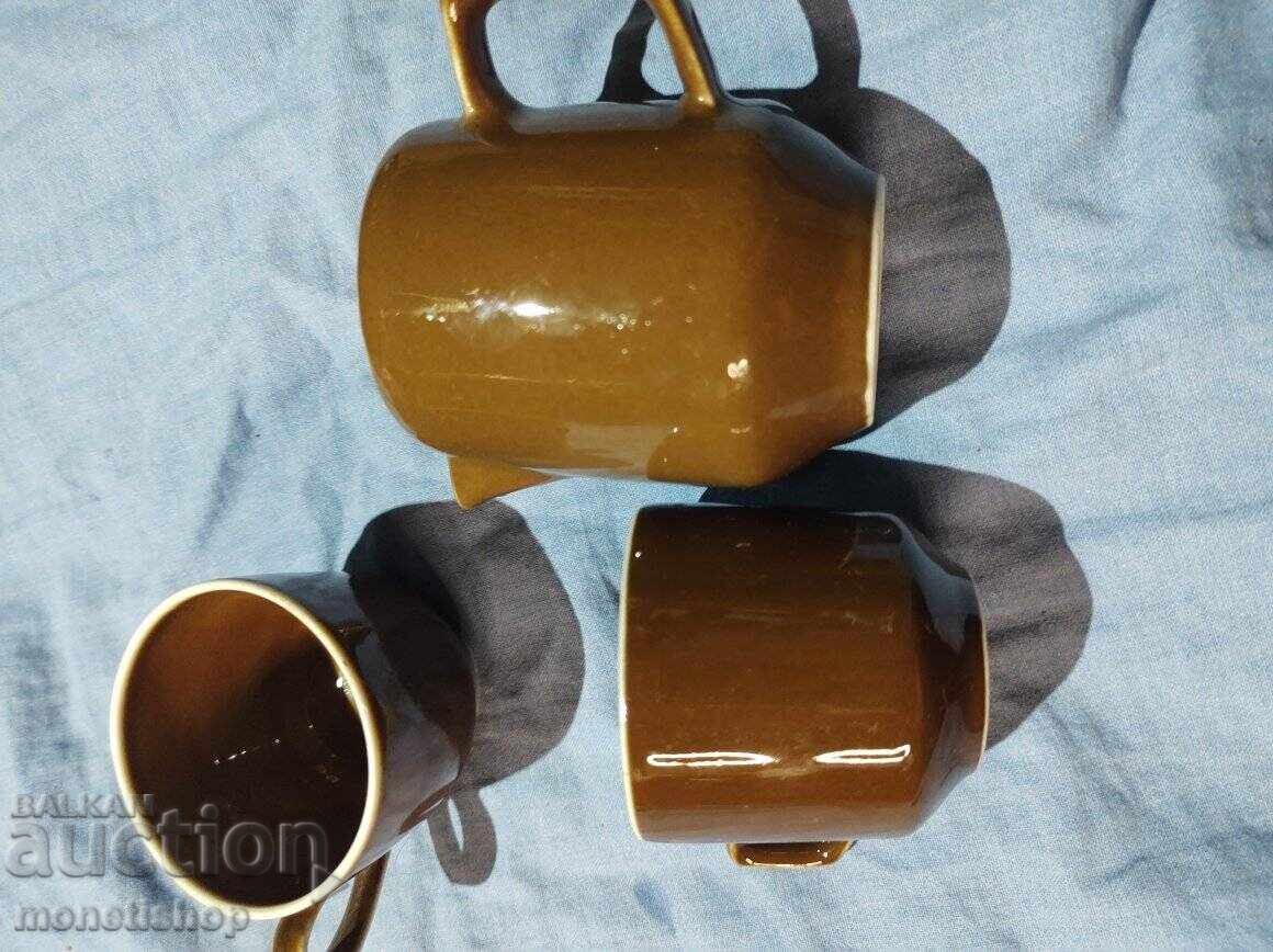 2 τεμ. φλιτζάνια καφέ και μια κανάτα - 5 2 τεμ. φλιτζάνια καφέ και μια κανάτα - 5