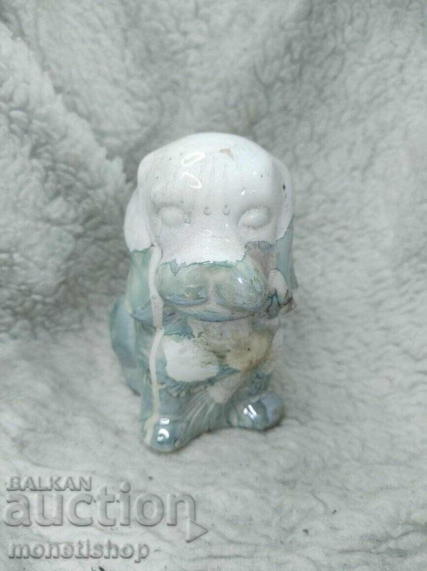PORCELAIN DOG FIGURINE - 5 PORCELAIN DOG FIGURINE - 5