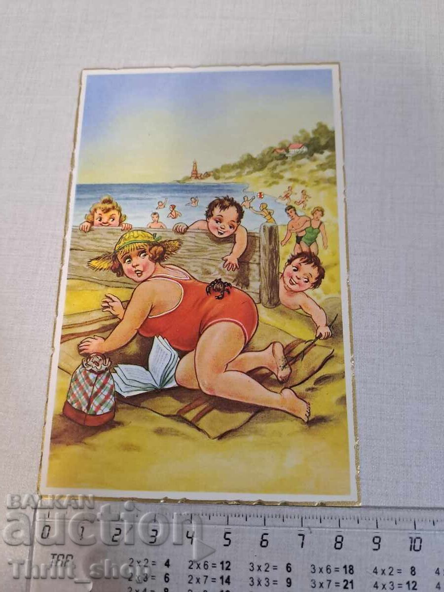 Παλιά καρτ ποστάλ - Κινούμενα σχέδια - Χιούμορ