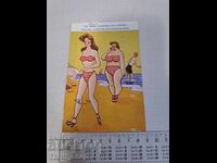 Old postcard - Animation - Humor