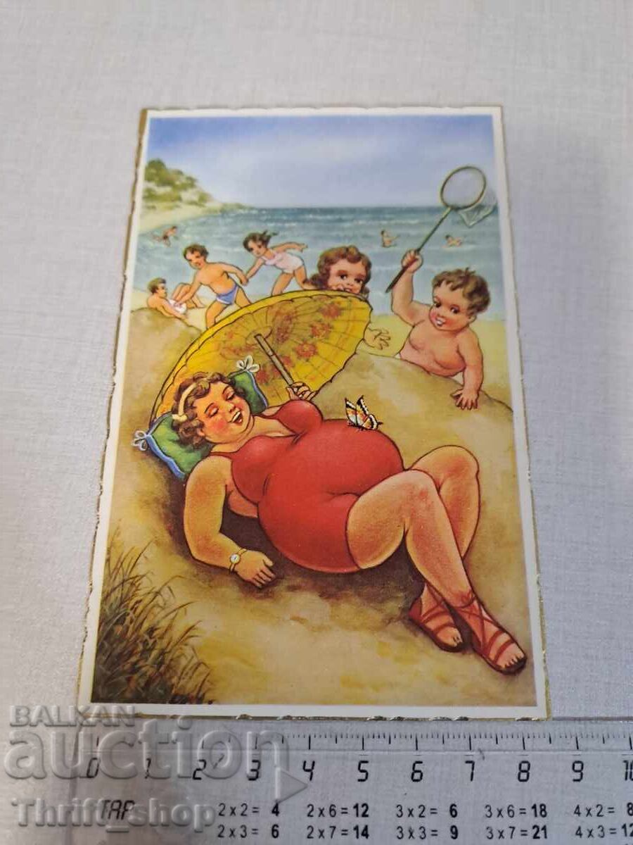 Παλιά καρτ ποστάλ - Κινούμενα σχέδια - Χιούμορ