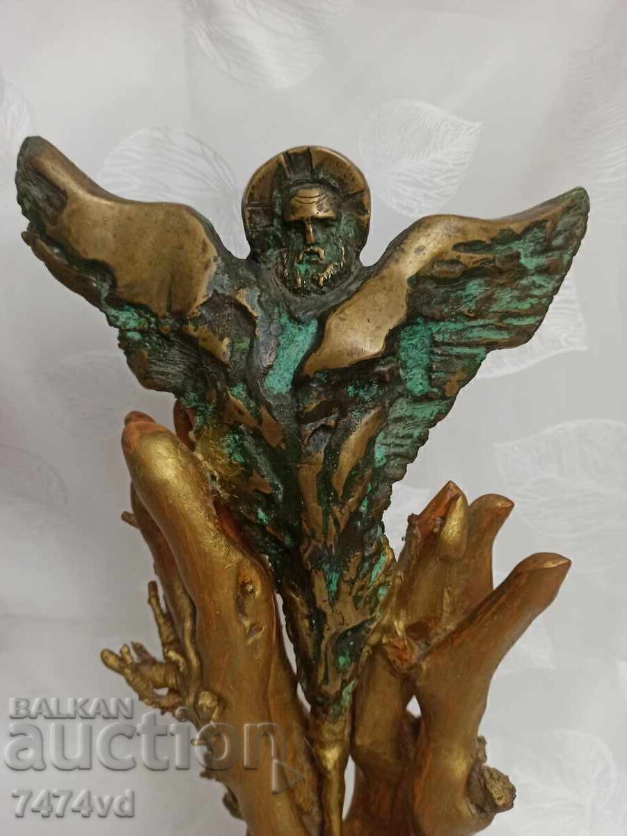 UNIQUE! OLD SOLID BRONZE PLASTIC, MASTERPIECE with price 1000.00 BGN | € 511.29