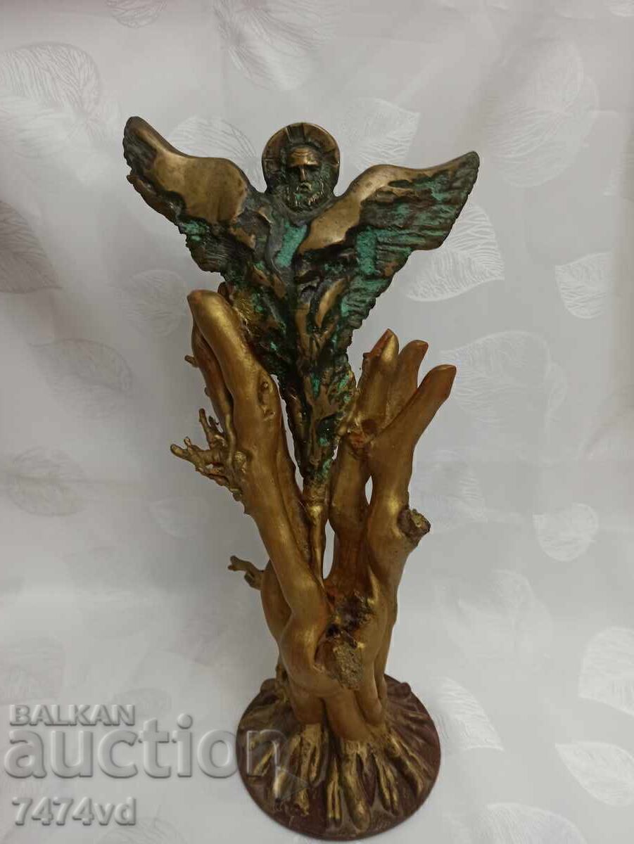 UNIQUE! OLD SOLID BRONZE PLASTIC, MASTERPIECE