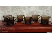 French Arcopal coffee set