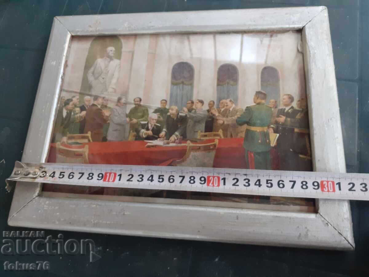 Socialist propaganda Stalin - Mao Zedong photo painting lithograph - 6 Socialist propaganda Stalin - Mao Zedong photo painting lithograph - 6