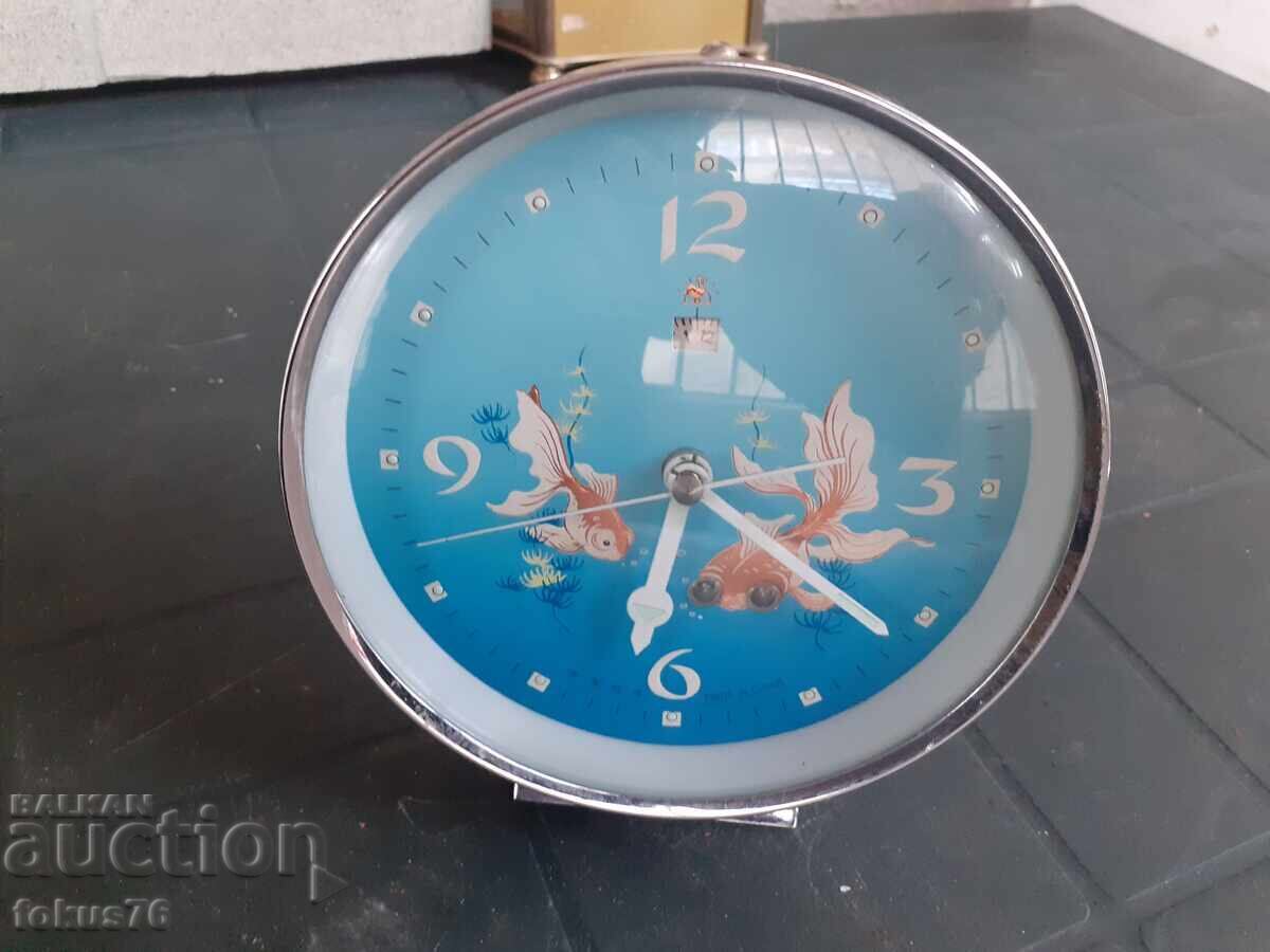 Old Chinese animated fish alarm clock with price 69.00 BGN | € 35.28 Old Chinese animated fish alarm clock with price 69.00 BGN | € 35.28