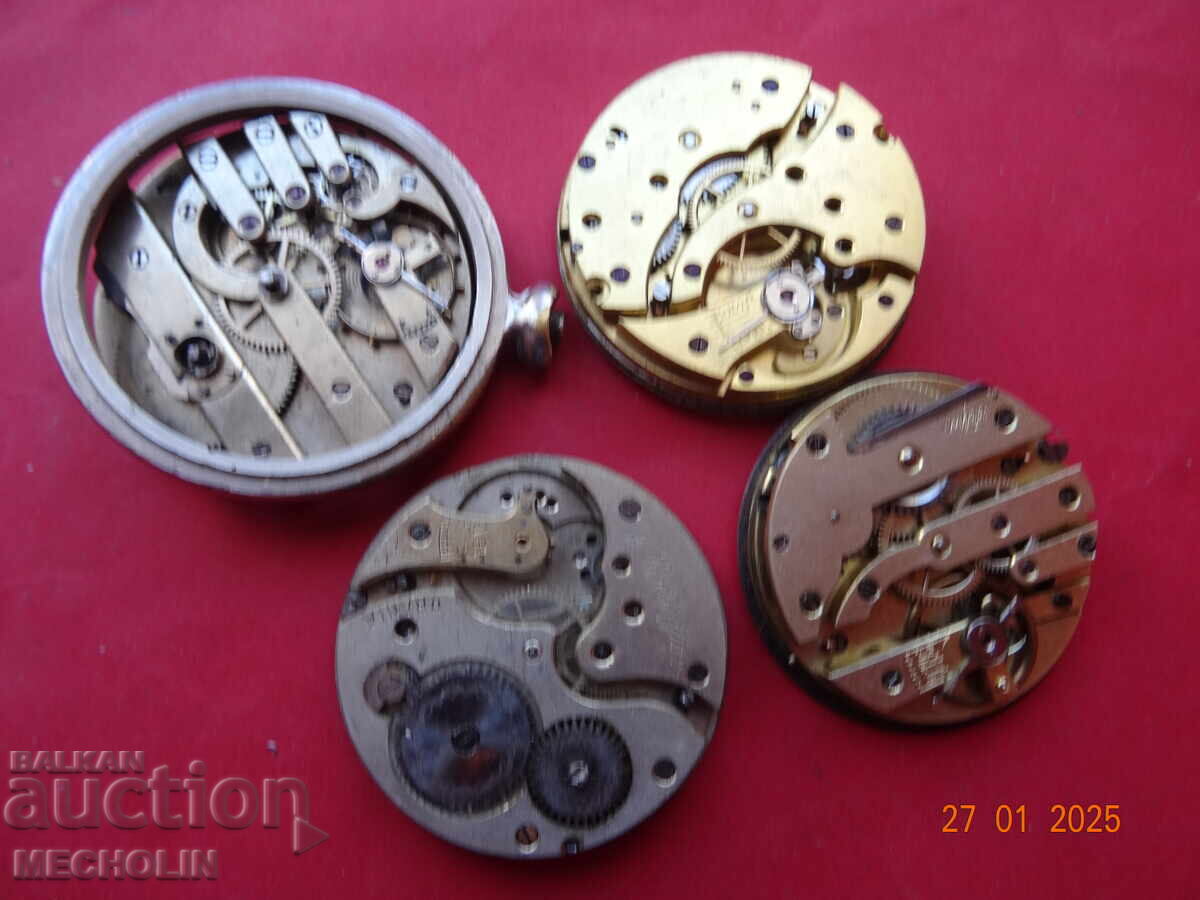 Delivery of LOT OF POCKET WATCH MOVEMENT MECHANISMS 5 Delivery of LOT OF POCKET WATCH MOVEMENT MECHANISMS 5