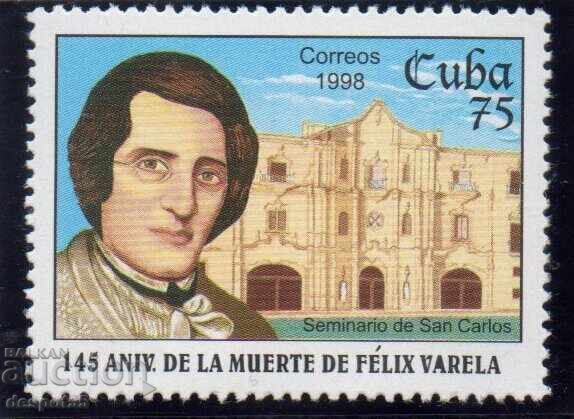 1998. Cuba. 145th anniversary of the death of Felix Varela. 1998. Cuba. 145th anniversary of the death of Felix Varela.