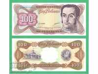 (¯`'•.¸   ВЕНЕЦУЕЛА  100 боливара 1998  UNC   ¸.•'´¯)