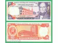 (¯`'•.¸   ВЕНЕЦУЕЛА  50 боливара 1998  UNC   ¸.•'´¯)