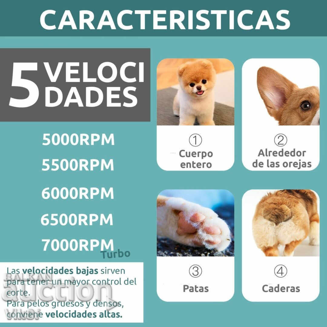 Livrarea Mașină de tuns animale de companie fără fir VGR V-209 Livrarea Mașină de tuns animale de companie fără fir VGR V-209