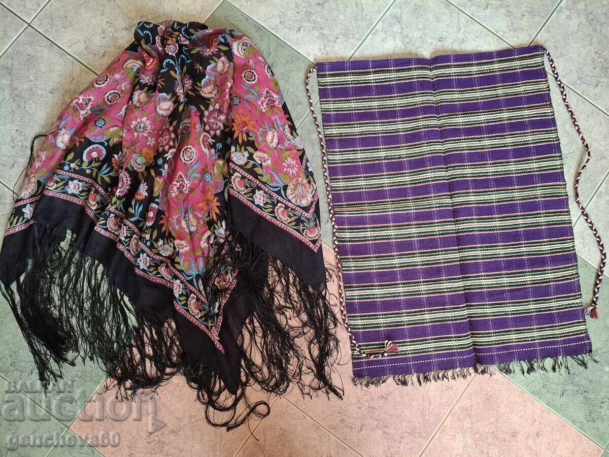 Authentic apron and scarf Authentic apron and scarf