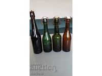 Old beer bottles