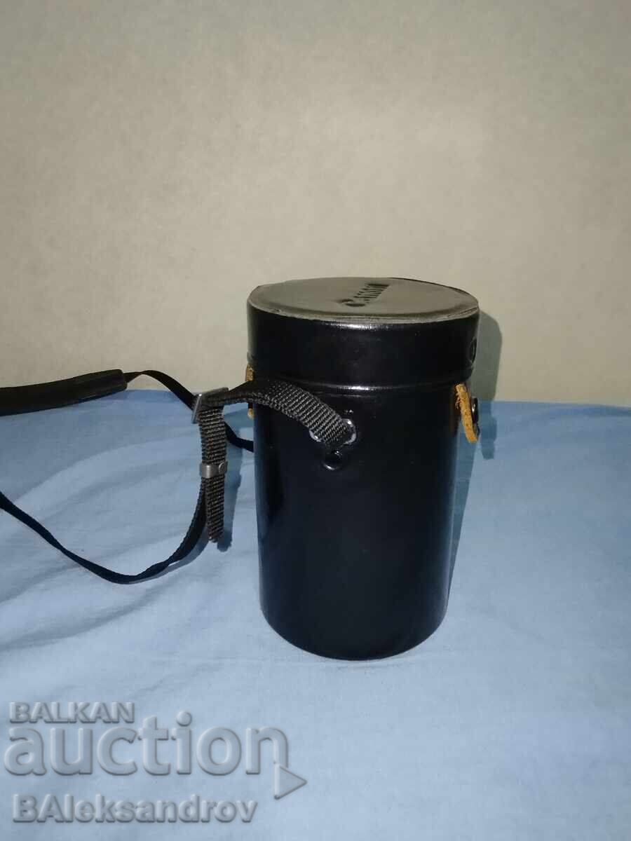 Δερμάτινη θήκη για παλιό φακό CANON