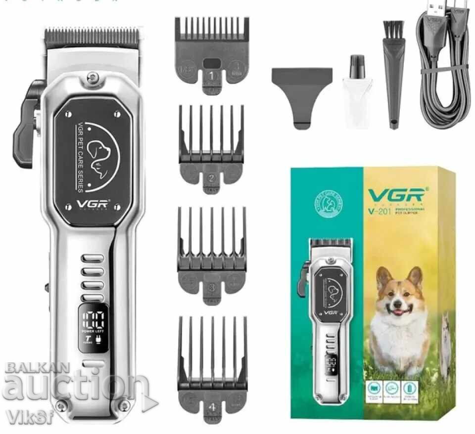 Mașină de tuns câini fără fir VGR V-201 Mașină de tuns câini fără fir VGR V-201