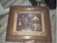 Old large framed photo