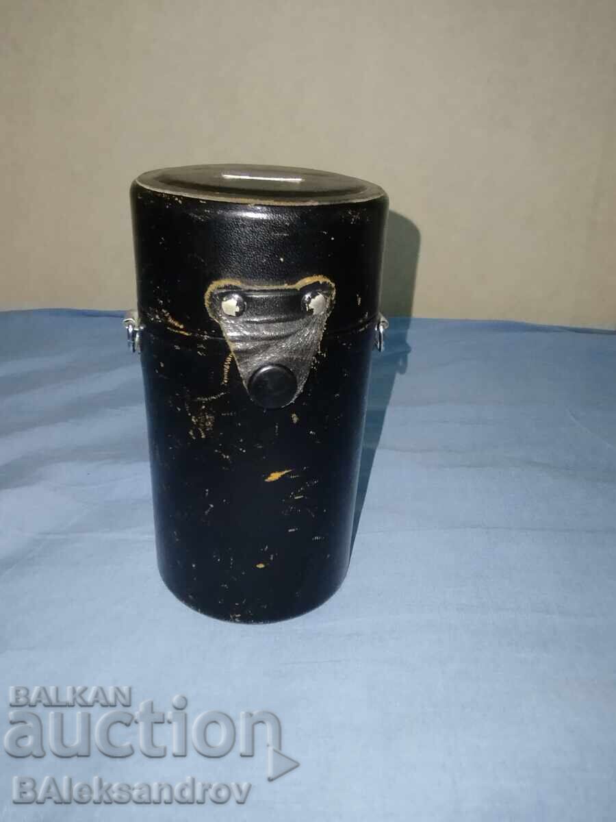 Δερμάτινη θήκη για παλιό φακό OLIMPUS