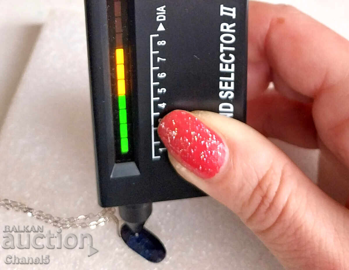 MEDALLION with NATURAL SAPPHIRE AND SILVER 925 (954) - 7 MEDALLION with NATURAL SAPPHIRE AND SILVER 925 (954) - 7