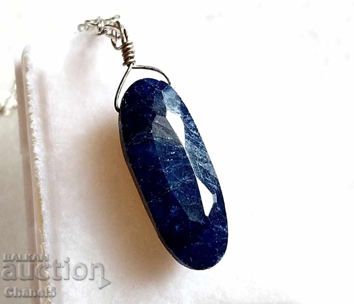 Δημοπρασία ΜΕΝΤΑΛΙΟ ΜΕ ΦΥΣΙΚΟ ΖΑΠΦΕΙΡΙ ΚΑΙ ΑΣΗΜΙ 925 (955)