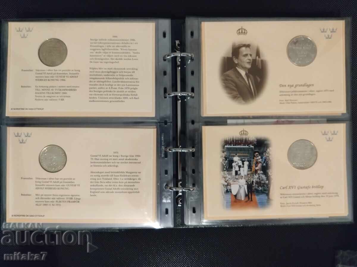 Livrarea Album cu monede comemorative a Suediei