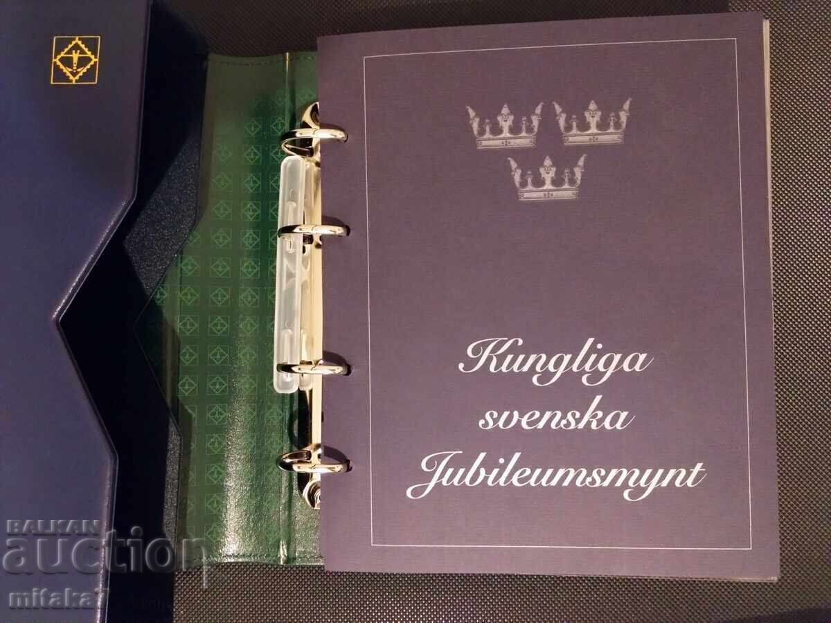 Album cu monede comemorative a Suediei