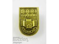 Bulgaria-PRB-1000 de ani ai orașului Haskovo-Insigna Jubileu