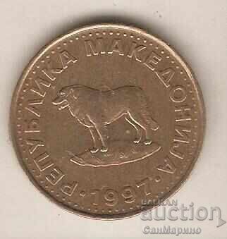 +Macedonia 1 denar 1997 with price 0.80 BGN | € 0.41